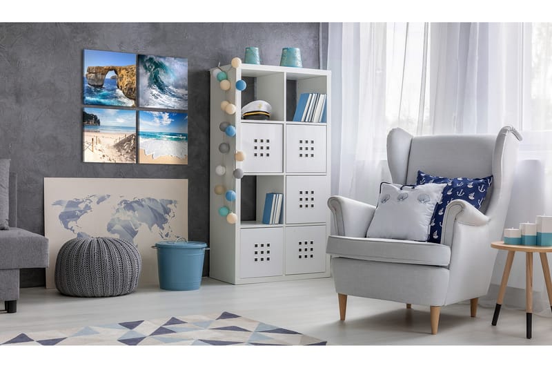 Tavla The Beauty Of The Ocean 40x40 - Artgeist sp. z o. o. - Inredning - Tavlor & konst - Canvastavlor