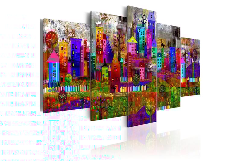 Tavla The City Of Expression 200x100, Artgeist sp. z o. o.