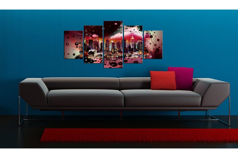 Tavla The Colours Of New York 100x50 - Artgeist sp. z o. o. - Inredning - Tavlor & konst - Canvastavlor