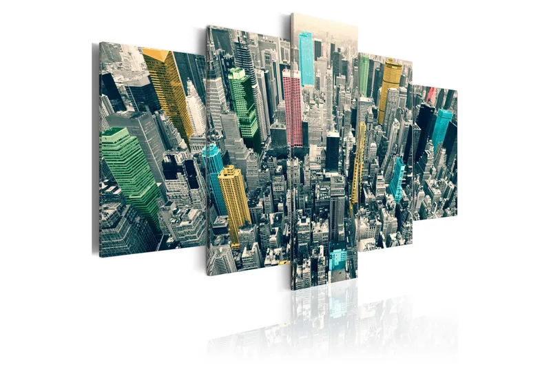 Tavla The Greyness Of The Day Revived Ny 200x100, Artgeist sp. z o. o.