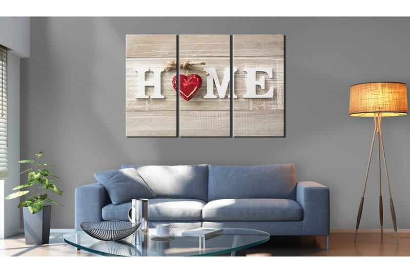 Tavla The Heart Of The Home 120x80 - Artgeist sp. z o. o. - Inredning - Tavlor & konst - Canvastavlor