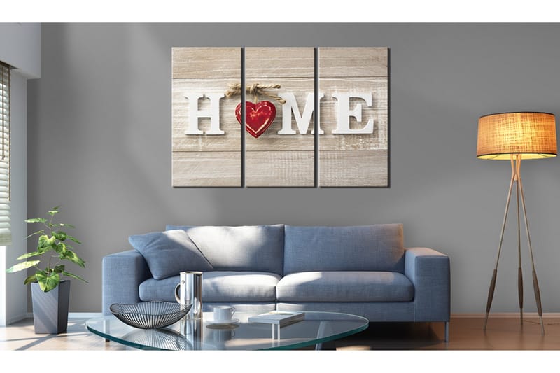 Tavla The Heart Of The Home 90x60 - Artgeist sp. z o. o. - Inredning - Tavlor & konst - Canvastavlor