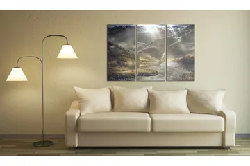 Tavla The Land Of Mists Triptych 120x80 - Artgeist sp. z o. o. - Inredning - Tavlor & konst - Canvastavlor