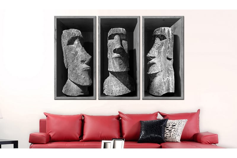 Tavla The Mystery Of Easter Island 120x80 - Artgeist sp. z o. o. - Inredning - Tavlor & konst - Canvastavlor