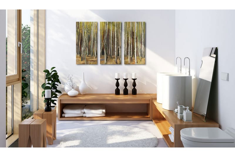 Tavla The Mystery Of Sherwood Forest Triptych 60x40 - Artgeist sp. z o. o. - Inredning - Tavlor & konst - Canvastavlor
