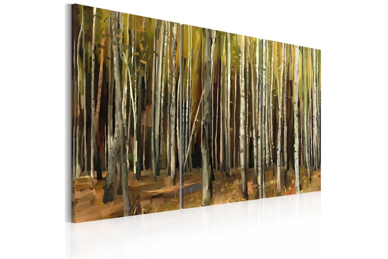 Tavla The Mystery Of Sherwood Forest Triptych 60x40, Artgeist sp. z o. o.