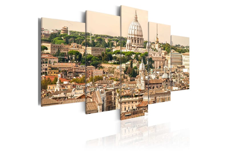 Tavla The Roofs Of The Eternal City 200x100, Artgeist sp. z o. o.