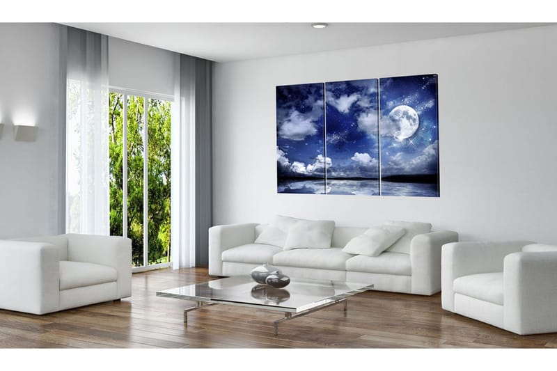 Tavla The sea at night 90x60 - Artgeist sp. z o. o. - Inredning - Tavlor & konst - Canvastavlor