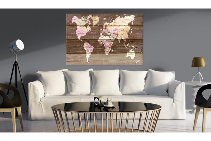 Tavla The Wooden World 60x40, Artgeist sp. z o. o.