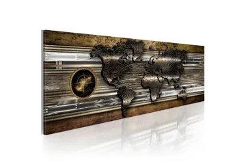 Tavla The World Of Metal 120x40