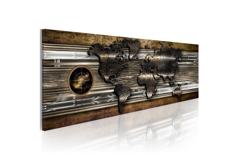 Tavla The World Of Metal 120x40 - Artgeist sp. z o. o. - Inredning - Tavlor & konst - Canvastavlor
