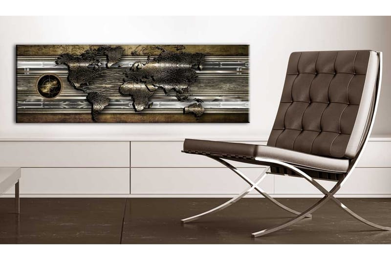 Tavla The World Of Metal 135x45 cm - Inredning - Tavlor & konst - Canvastavlor
