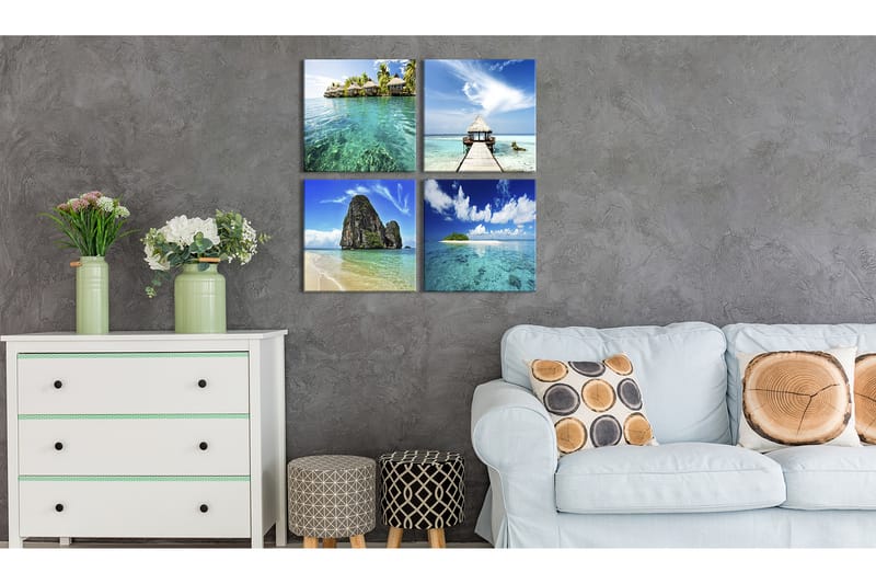 Tavla The Places Of Dreams 40x40 - Artgeist sp. z o. o. - Inredning - Tavlor & konst - Canvastavlor