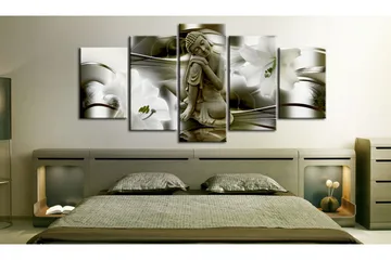 Tavla Thoughts Of The Buddha 200x100 - Artgeist sp. z o. o. - Inredning - Tavlor & konst - Canvastavlor