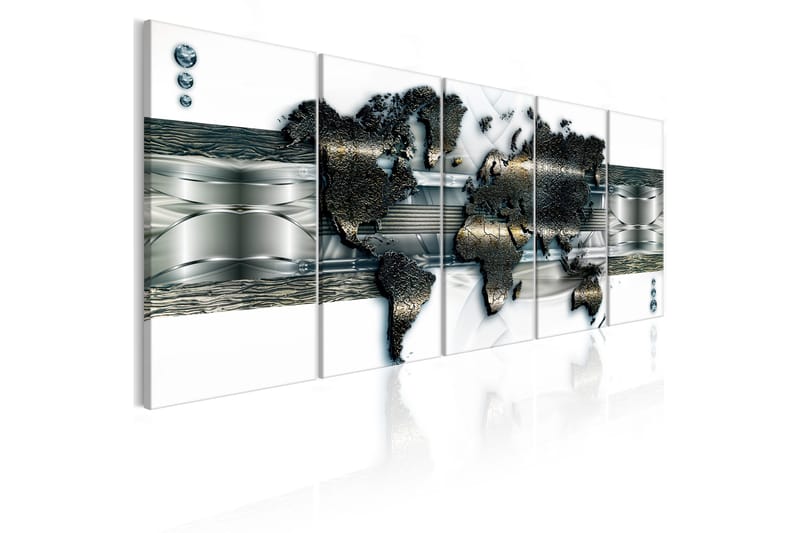 Tavla Three-Dimensional Map 225x90, Artgeist sp. z o. o.