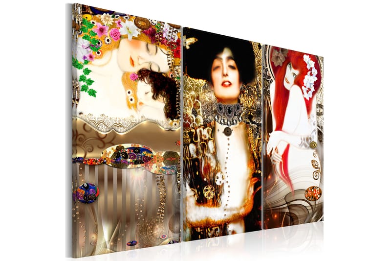 Tavla Three Women 3 Parts 120x80 - Artgeist sp. z o. o. - Inredning - Tavlor & konst - Canvastavlor