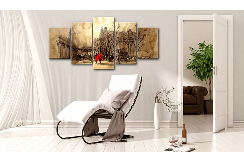 Tavla Time Travels 200x100 - Artgeist sp. z o. o. - Inredning - Tavlor & konst - Canvastavlor