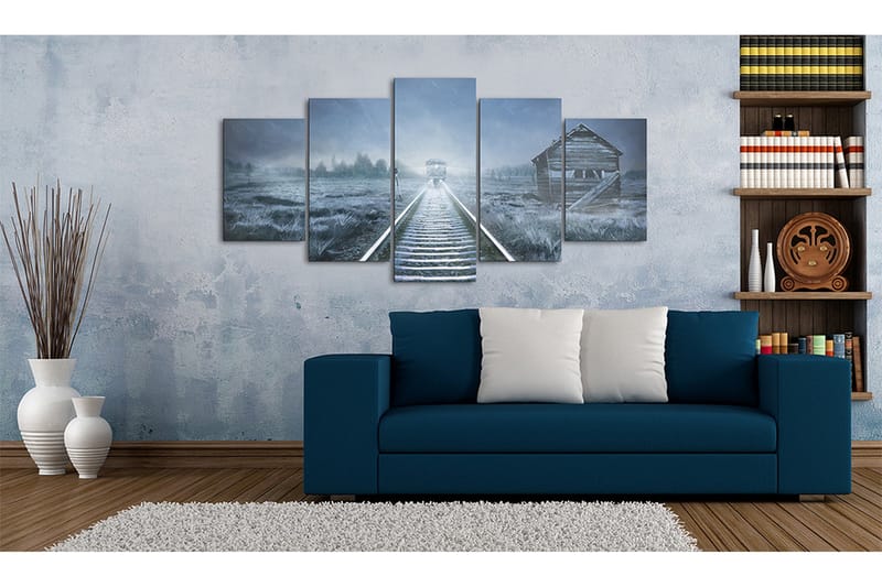 Tavla Tle Sista Stationen 100x50 - Artgeist sp. z o. o. - Inredning - Tavlor & konst - Canvastavlor