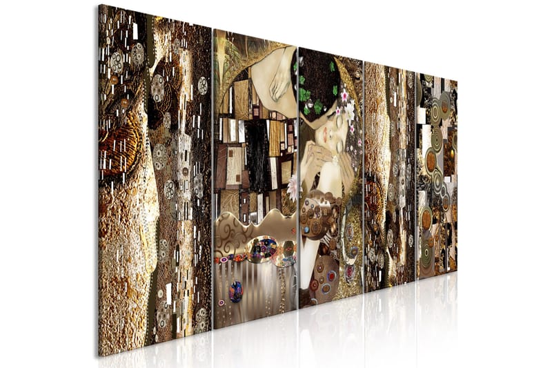 Tavla Together Forever 5 Parts Narrow 225x90, Artgeist sp. z o. o.