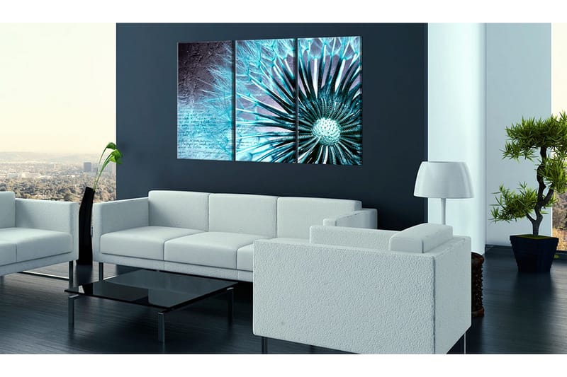 Tavla Touch Of Blue 90x60 - Artgeist sp. z o. o. - Inredning - Tavlor & konst - Canvastavlor