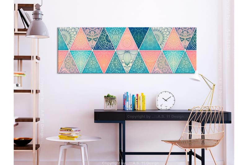 Tavla Trianglar - Artgeist sp. z o. o. - Inredning - Tavlor & konst - Canvastavlor