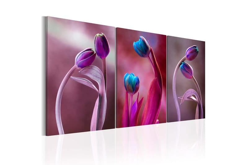 Tavla Tulips In Love 60x30, Artgeist sp. z o. o.