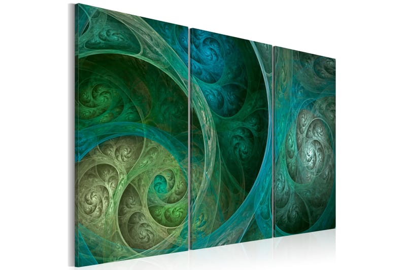 Tavla Turquoise Oriental Inspiration 60x40 - Artgeist sp. z o. o. - Canvastavlor