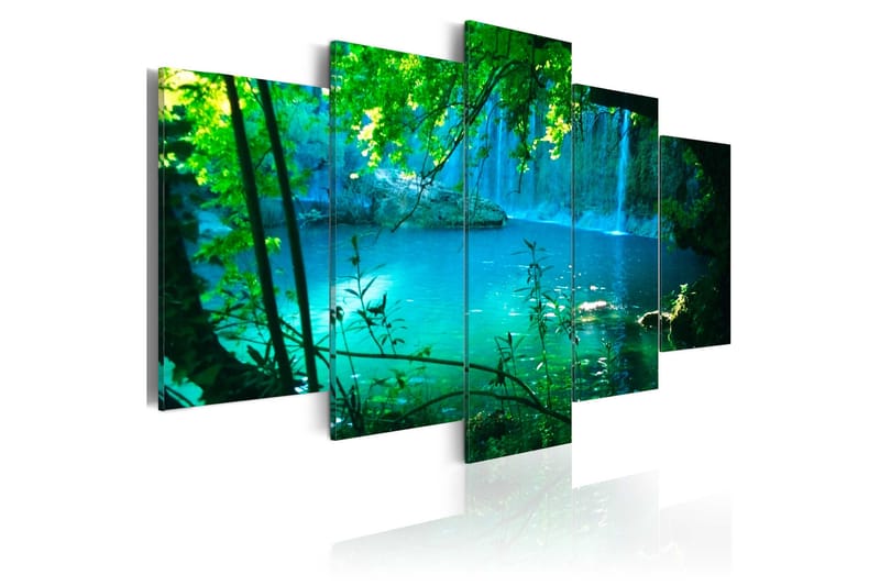Tavla Turquoise Seclusion 100x50, Artgeist sp. z o. o.
