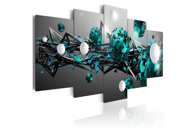 Tavla Turquoise Solar System 200x100, Artgeist sp. z o. o.