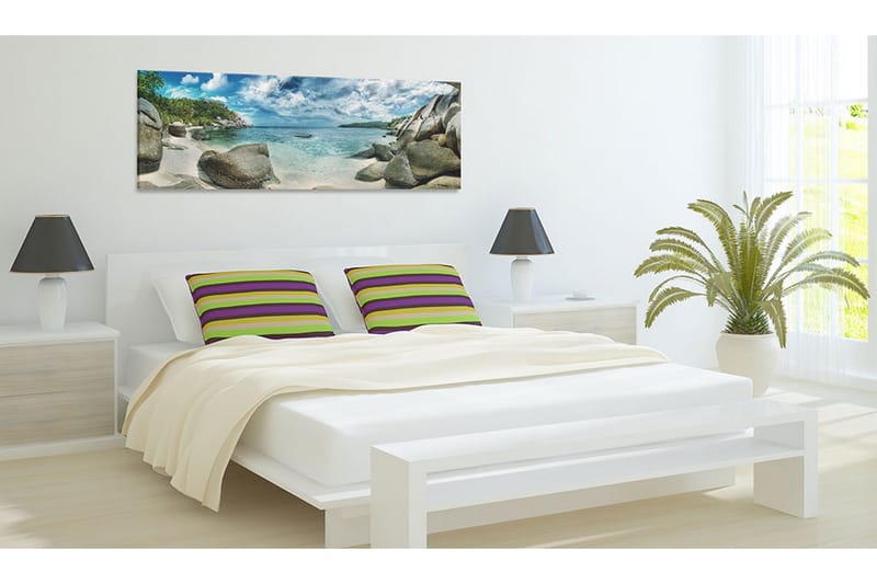 Tavla Turquoise Paradise 120x40 - Artgeist sp. z o. o. - Inredning - Tavlor & konst - Canvastavlor