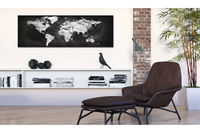 Tavla Two-Coloured World 135x45 - Artgeist sp. z o. o. - Inredning - Tavlor & konst - Canvastavlor