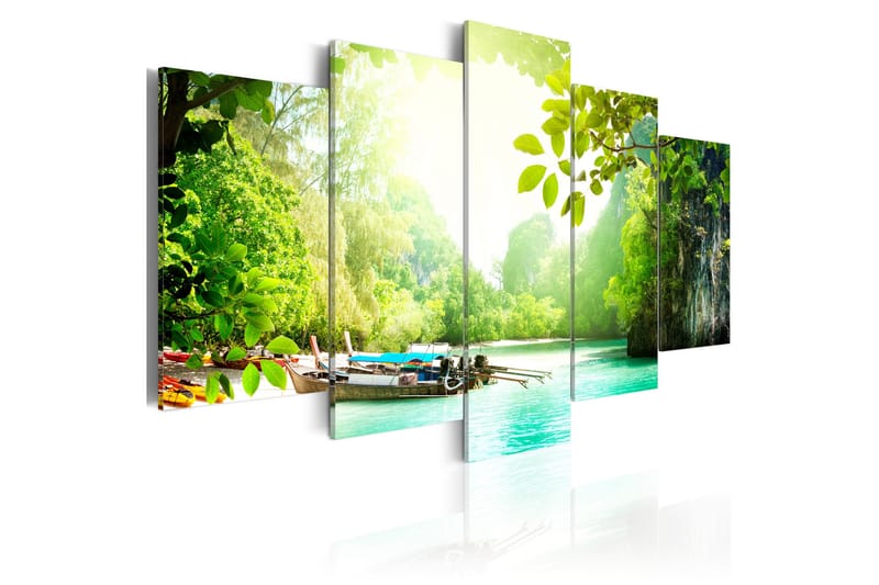 Tavla Under The Cover Of Trees 100x50, Artgeist sp. z o. o.
