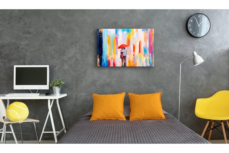 Tavla Under the Love Umbrella 90x60, Artgeist sp. z o. o.