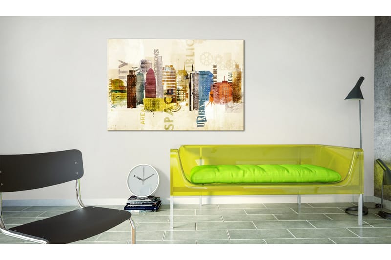 Tavla Urban Design 90x60 - Artgeist sp. z o. o. - Inredning - Tavlor & konst - Canvastavlor