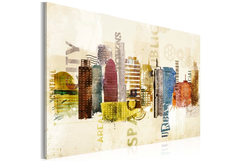 Tavla Urban Design 90x60, Artgeist sp. z o. o.
