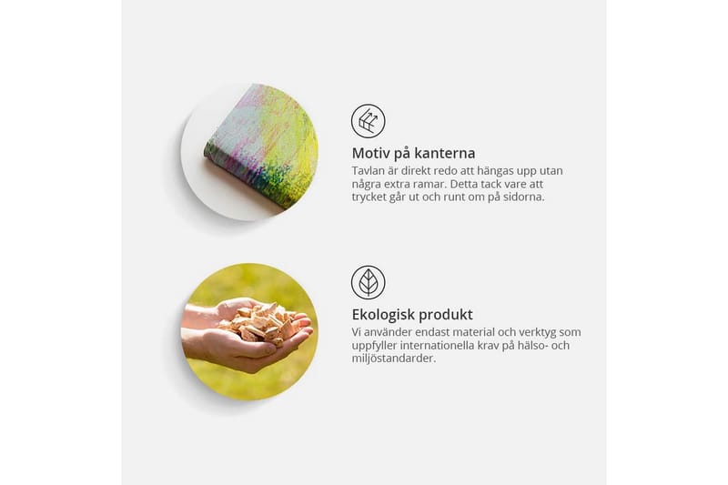 Tavla Världen Målad Med Kaffe 90x60 - Artgeist sp. z o. o. - Inredning - Tavlor & konst - Canvastavlor