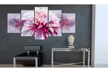 Tavla Violet Dahlia 200x100 - Artgeist sp. z o. o. - Inredning - Tavlor & konst - Canvastavlor