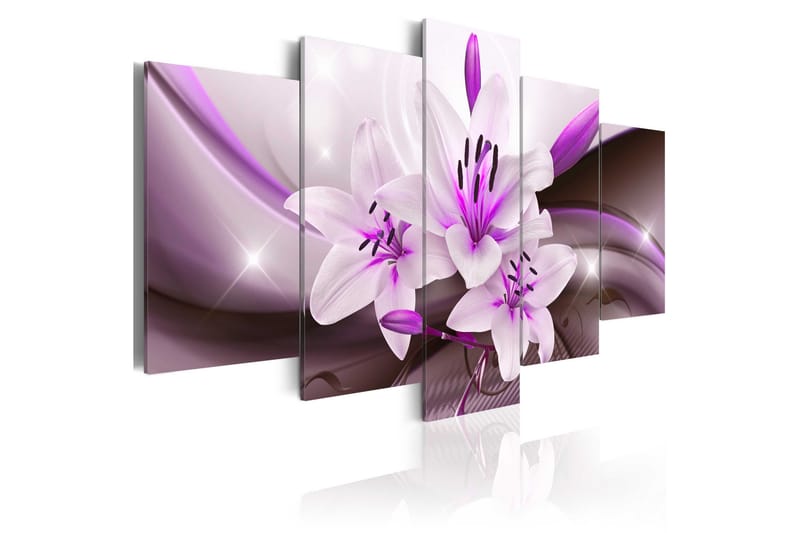 Tavla Violet Desert Lily 200x100, Artgeist sp. z o. o.