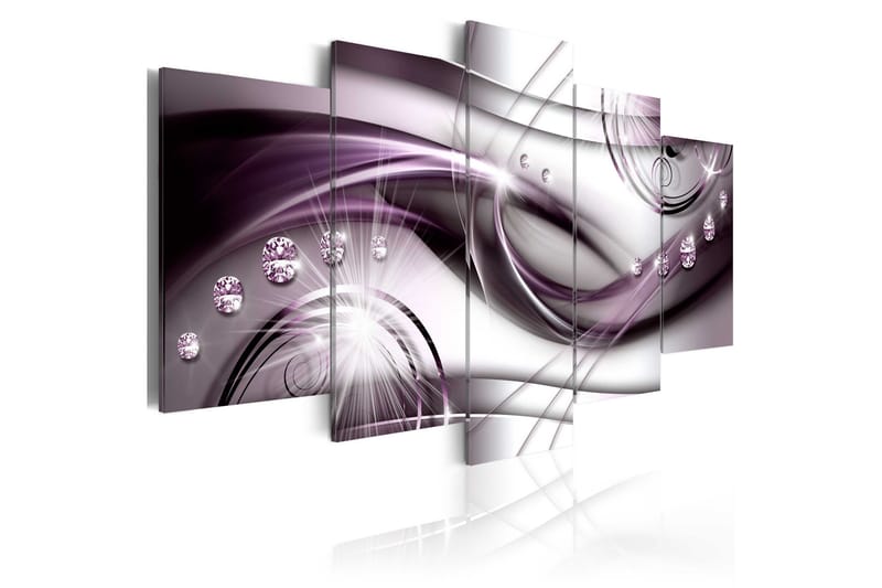 Tavla Violet Glow 100x50, Artgeist sp. z o. o.