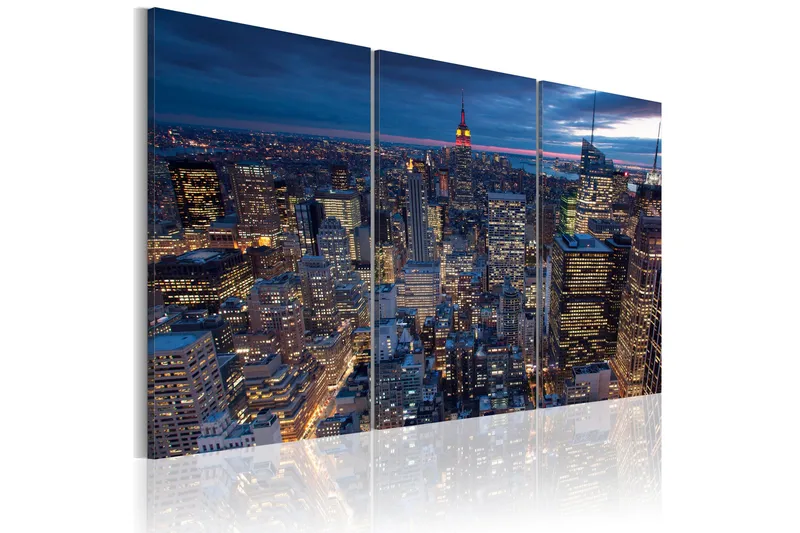 Tavla Vy Från Ovan Nyc 120x80, Artgeist sp. z o. o.