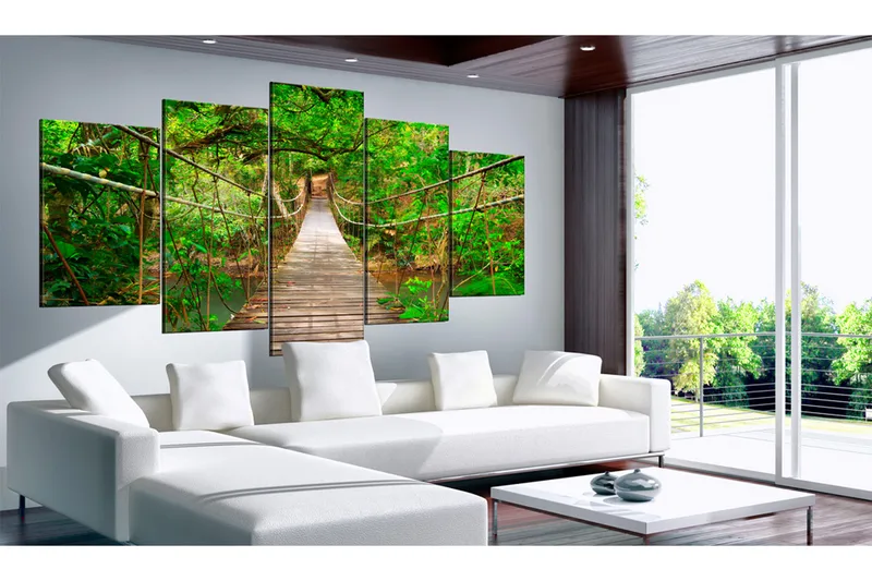 Tavla Walk Among The Trees 200x100 - Artgeist sp. z o. o. - Inredning - Tavlor & konst - Canvastavlor