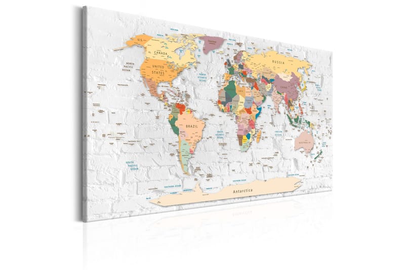 Tavla Walls of the World 120x80 - Artgeist sp. z o. o. - Inredning - Tavlor & konst - Canvastavlor