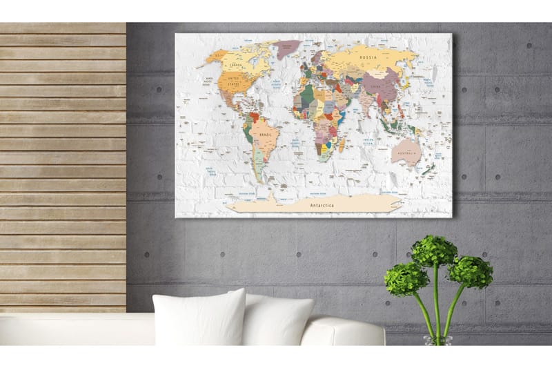 Tavla Walls of the World 60x40, Artgeist sp. z o. o.