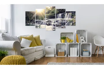 Tavla Waterfall Of Dreams 200x100 - Artgeist sp. z o. o. - Inredning - Tavlor & konst - Canvastavlor