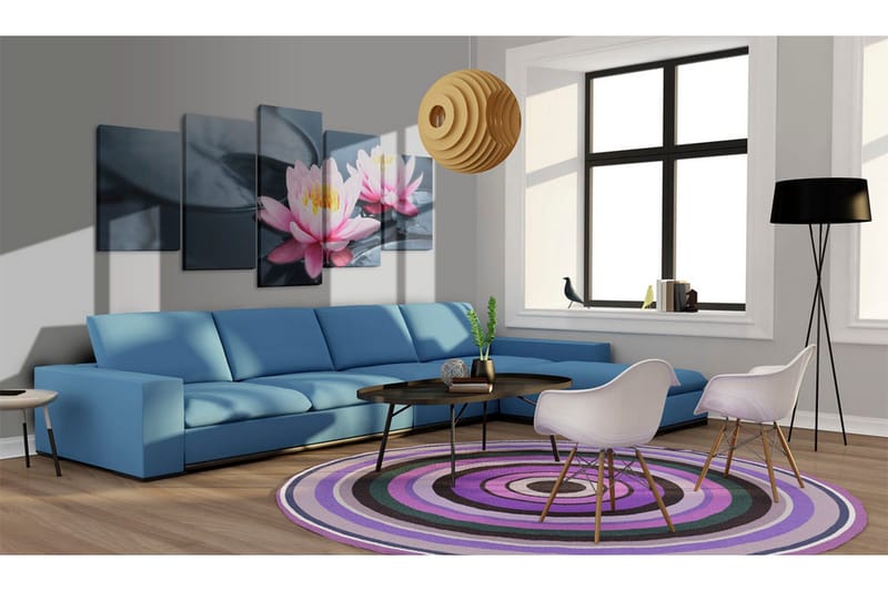 Tavla Waterlily Dream 200x100 - Artgeist sp. z o. o. - Inredning - Tavlor & konst - Canvastavlor