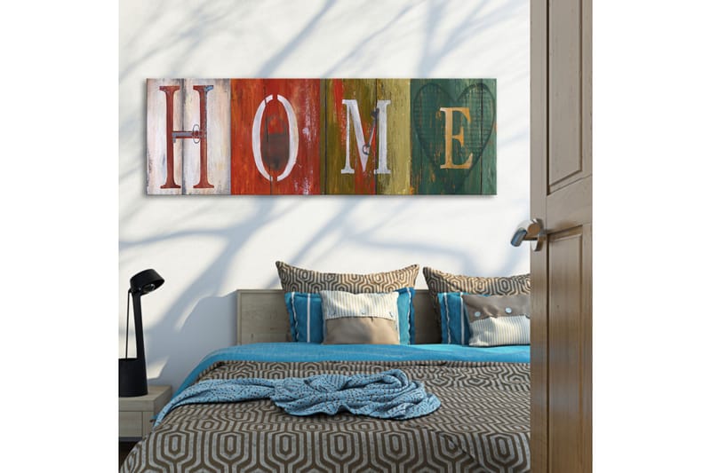 Tavla Welcome home! 120x40 - Artgeist sp. z o. o. - Inredning - Tavlor & konst - Canvastavlor