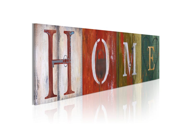 Tavla Welcome home! 120x40 - Artgeist sp. z o. o. - Inredning - Tavlor & konst - Canvastavlor