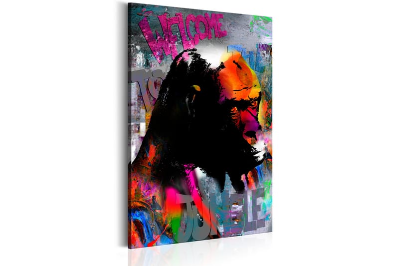 Tavla Welcome to the Jungle 80x120 - Artgeist sp. z o. o. - Inredning - Tavlor & konst - Canvastavlor