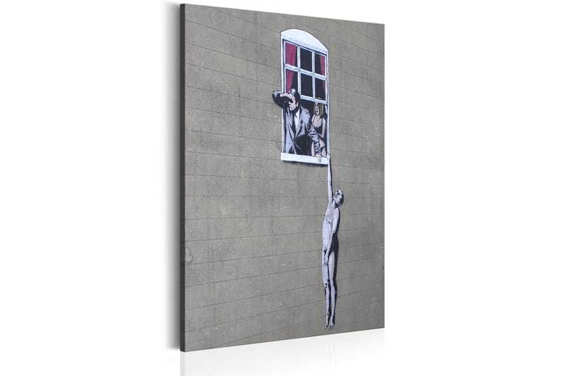 Tavla Well Hung Lover By Banksy 60x90 - Artgeist sp. z o. o. - Inredning - Tavlor & konst - Canvastavlor