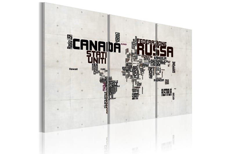 Tavla What a wonderful World Triptych 90x60, Artgeist sp. z o. o.